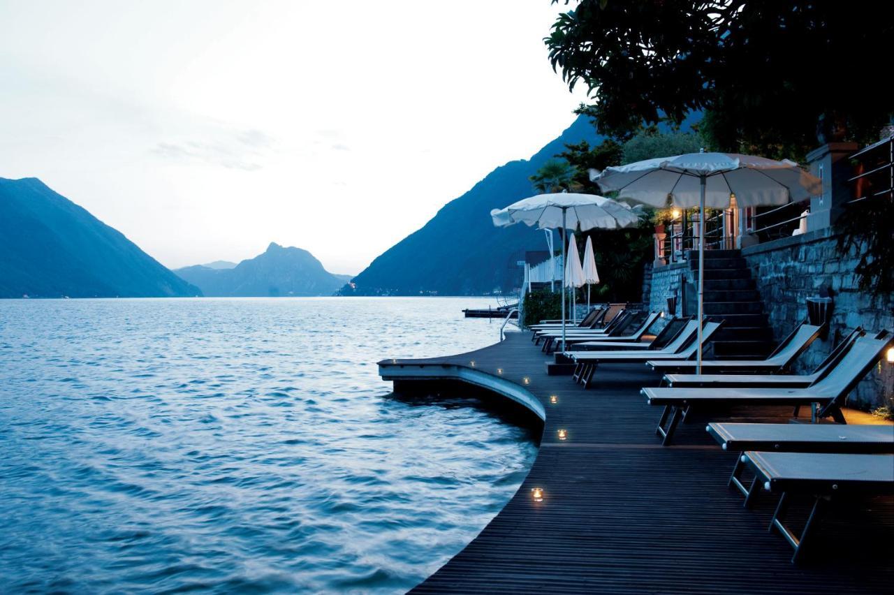 Hotel Stella D'Italia Valsolda ภายนอก รูปภาพ