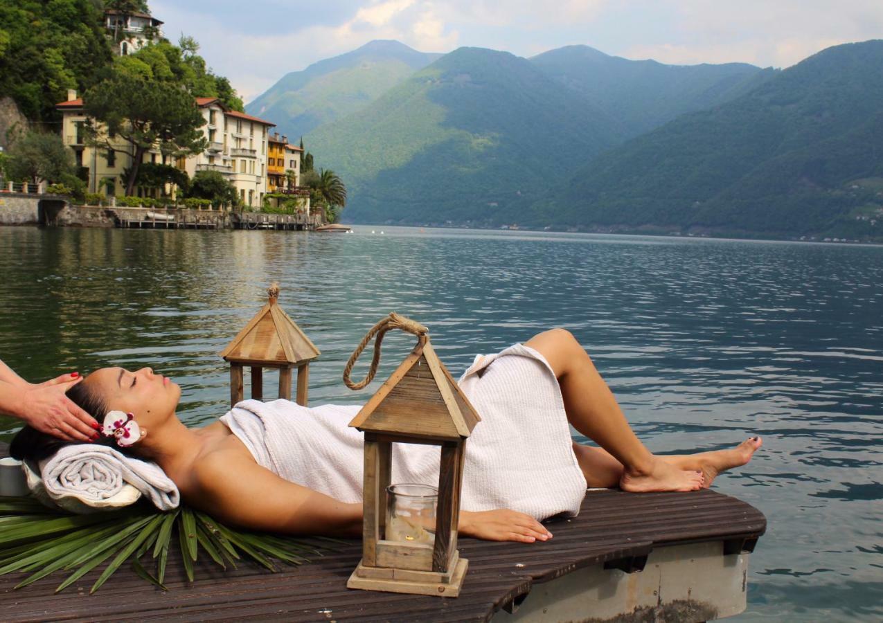 Hotel Stella D'Italia Valsolda ภายนอก รูปภาพ